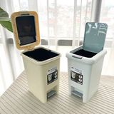 Bật Rác Vuông 2 Nắp Nhựa Song Long – Thiết Kế Tiện Lợi, Bền Đẹp, An Toàn