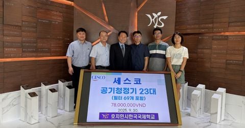 CESCO Việt Nam tài trợ hệ thống 