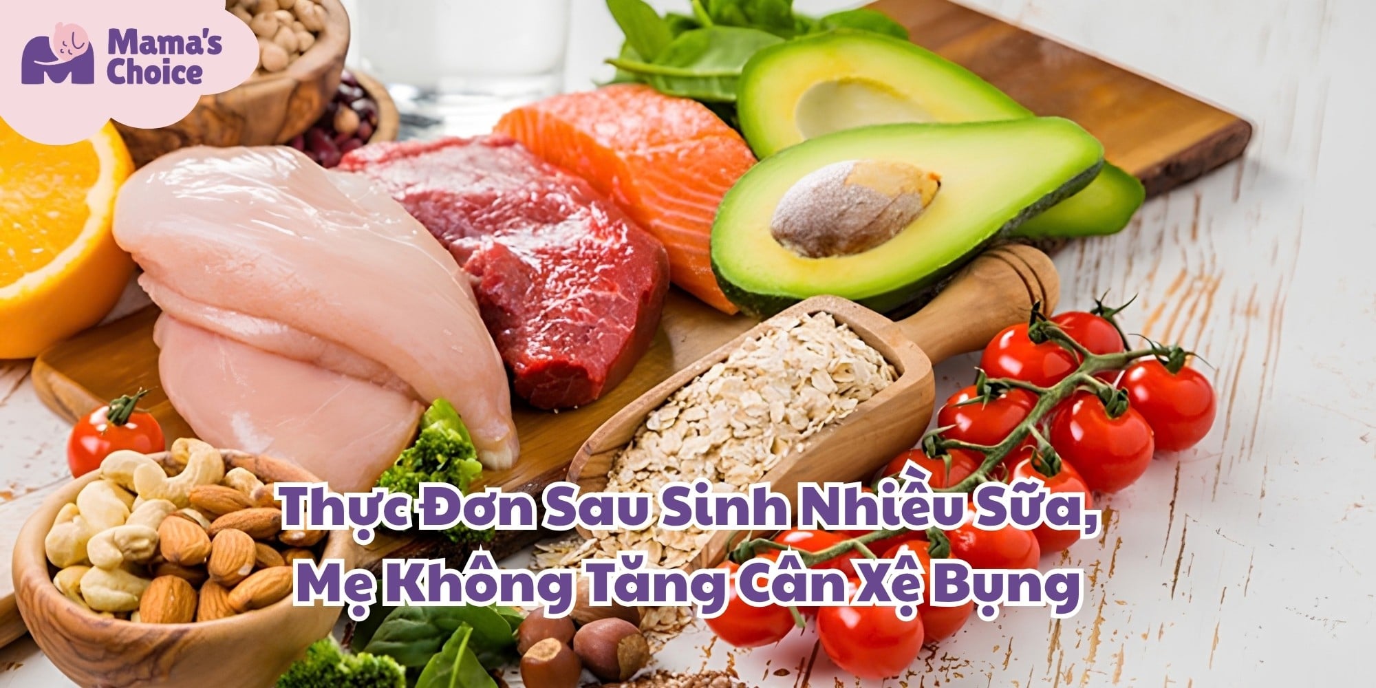 Thực Đơn Sau Sinh Nhiều Sữa, Mẹ Không Tăng Cân Xệ Bụng