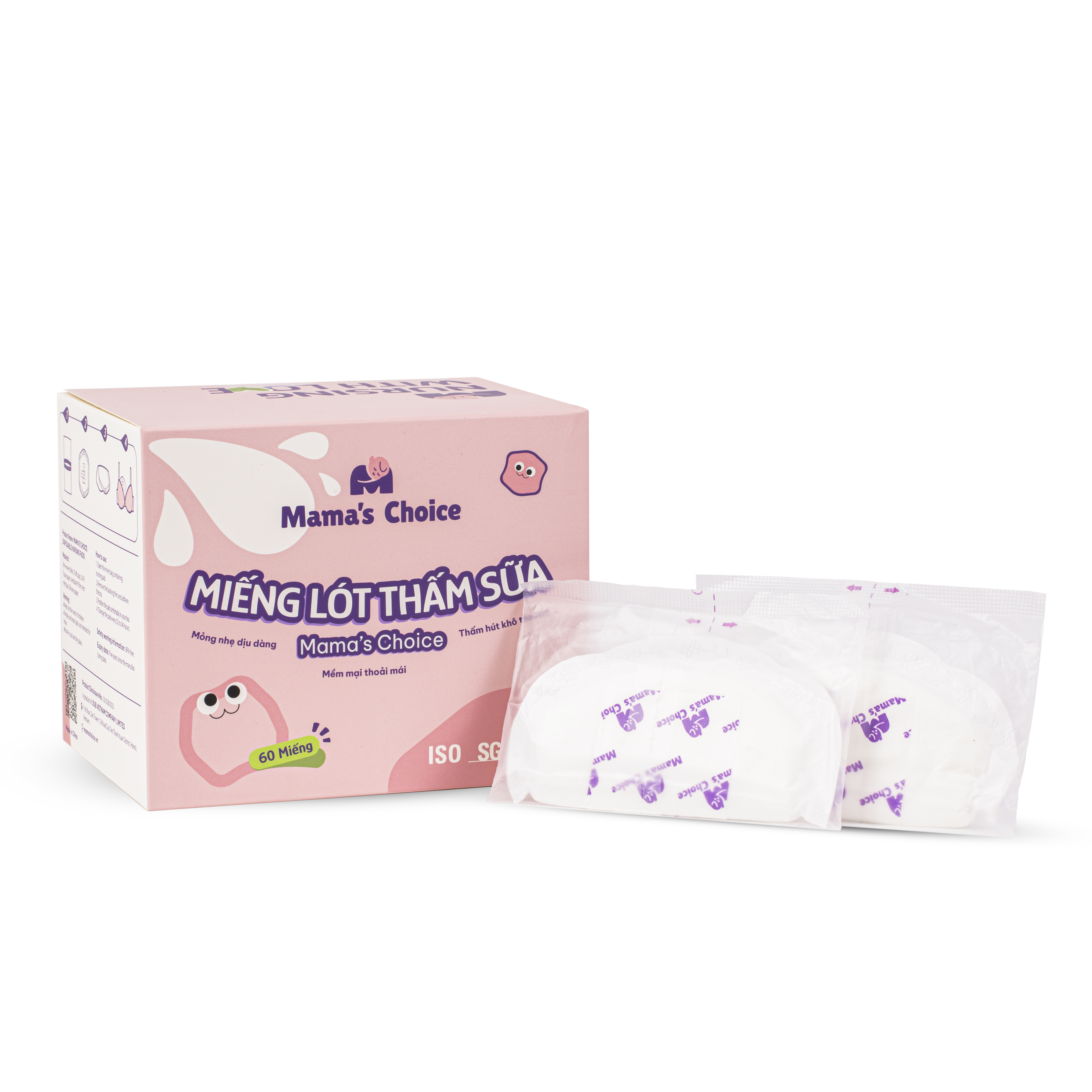 1 hộp 60 miếng l&oacute;t thấm