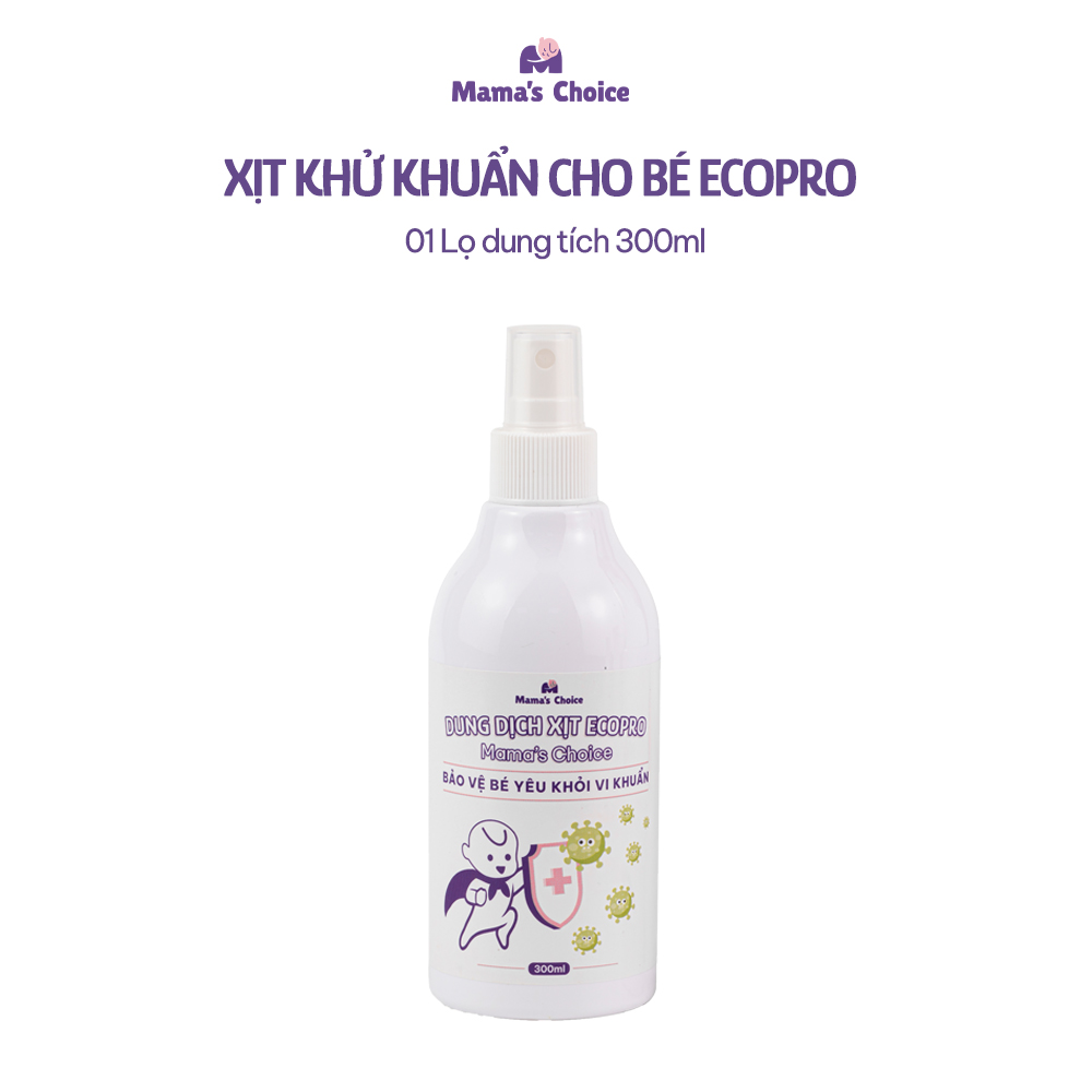 01 lọ xịt khử khuẩn Ecopro Mama&rsquo;s Choice 300ml