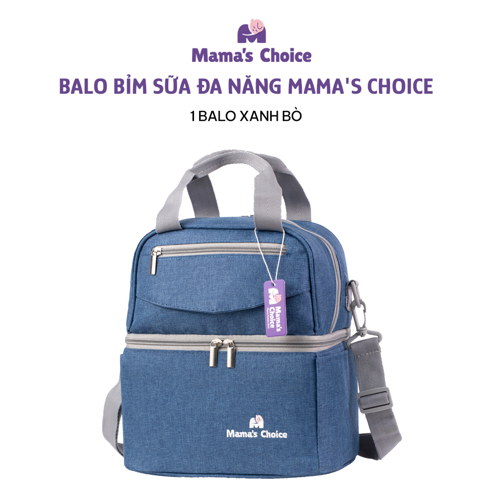 Balo xanh Mama's Choice