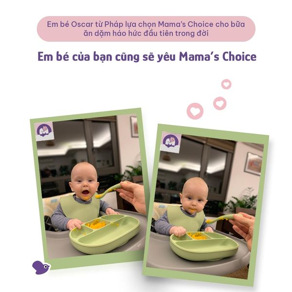 Bé yêu sử dụng Khay ăn dặm