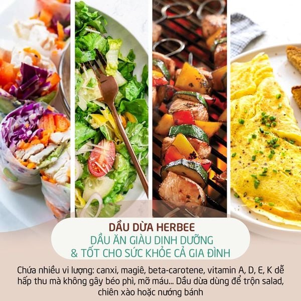 Dầu dừa có thể dùng làm dầu ăn