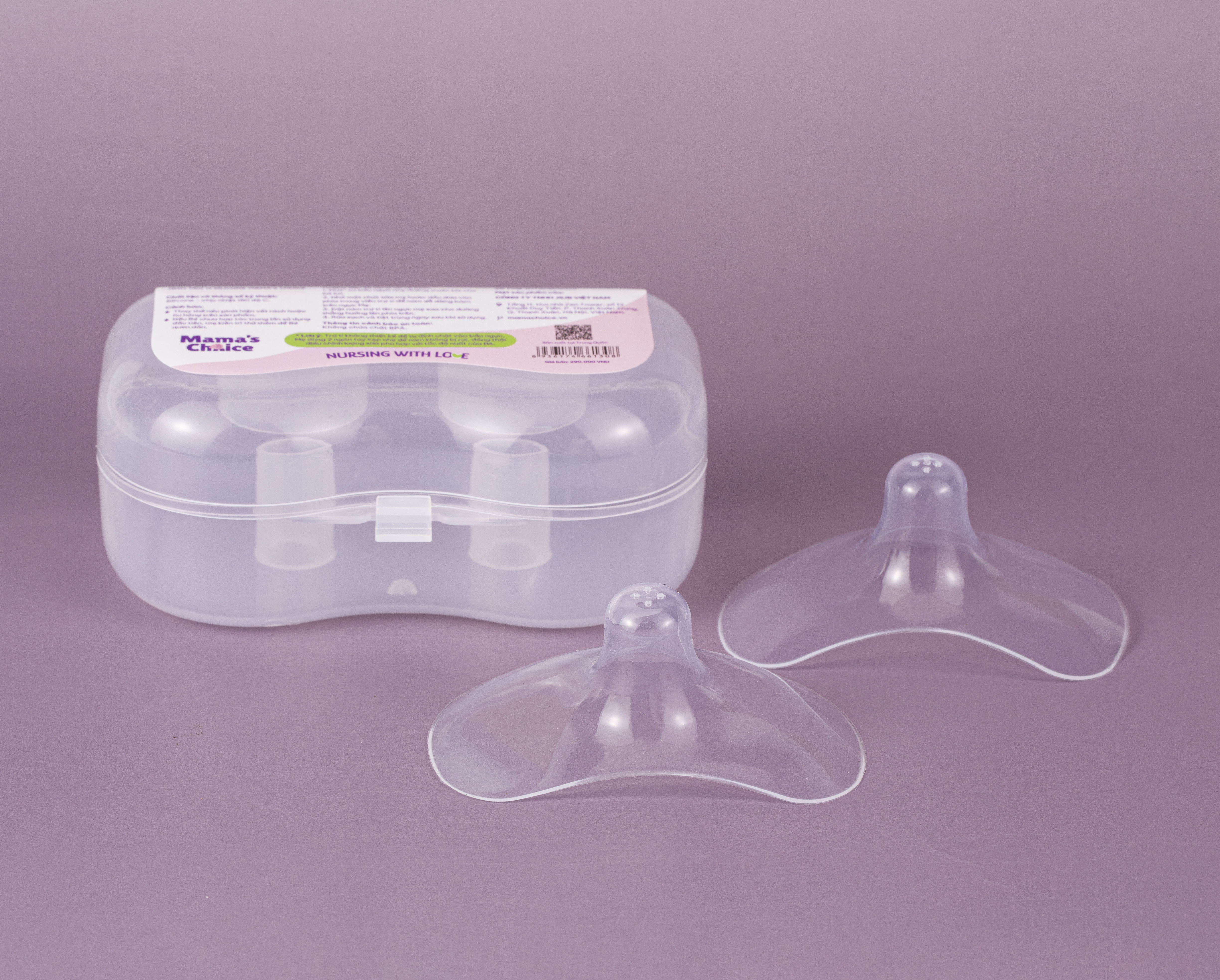 Gồm 01 hộp đụng và 02 núm trợ ti