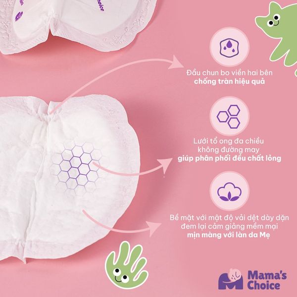 Lót thấm tinh tế đến từng chi tiết