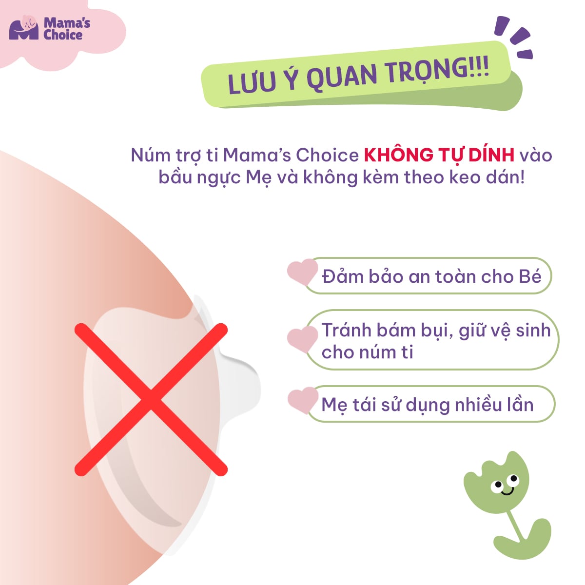 Lưu ý quan trọng khi sử dụng núm trợ ti