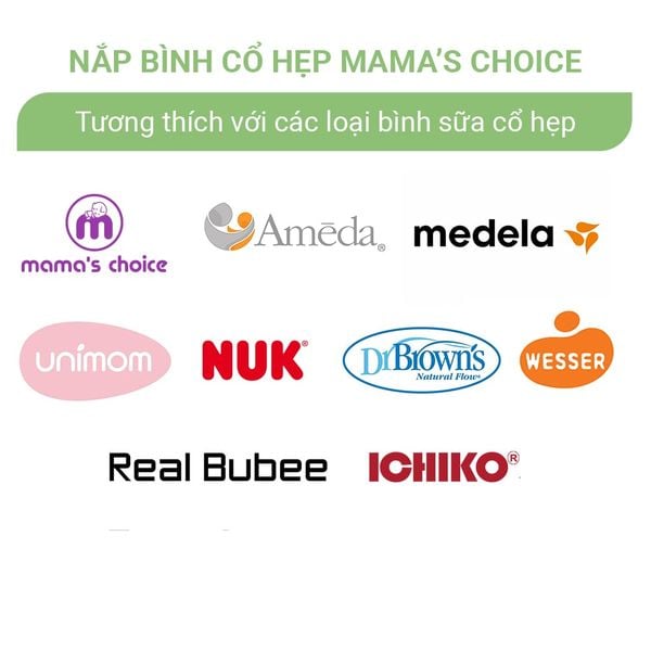 Nắp bình cổ hẹp Mama’s Choice