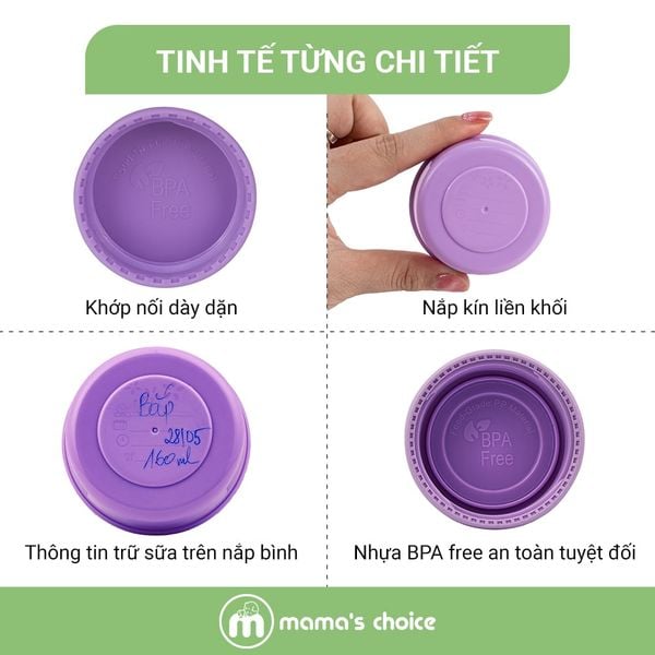 Nắp bình trữ tinh tế từng chi tiết