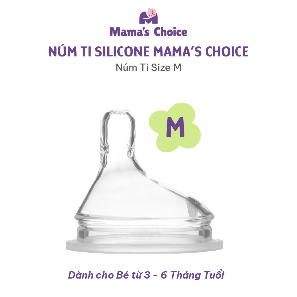 Núm ti silicone Mama's Choice size M