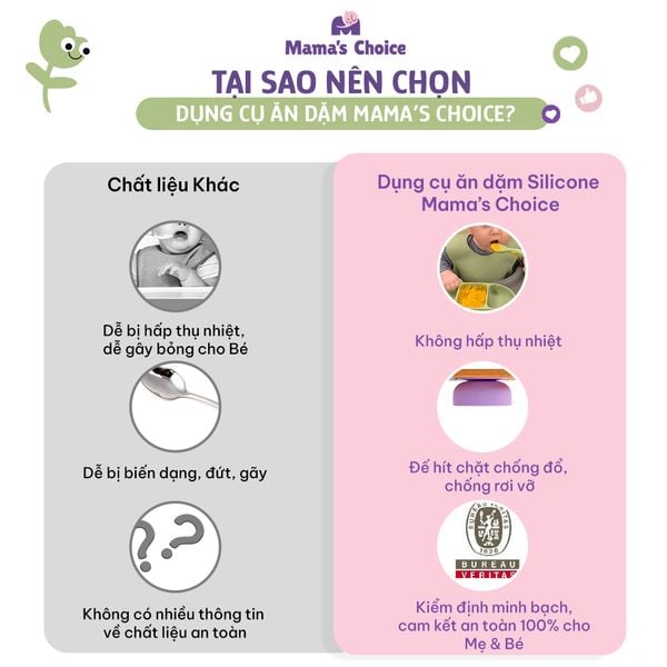 Tại sao Bộ ăn dặm được các mẹ tin dùng