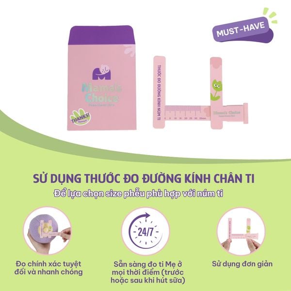 Thước đo ti sử dụng dễ dàng