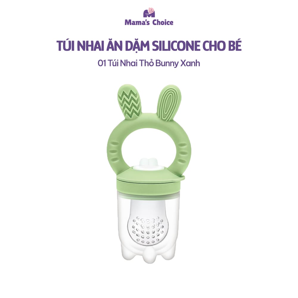 Túi nhai thỏ Bunny xanh