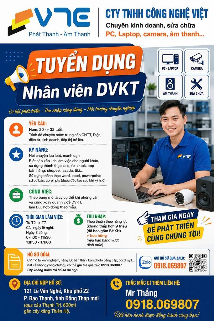 Tuyển Dụng