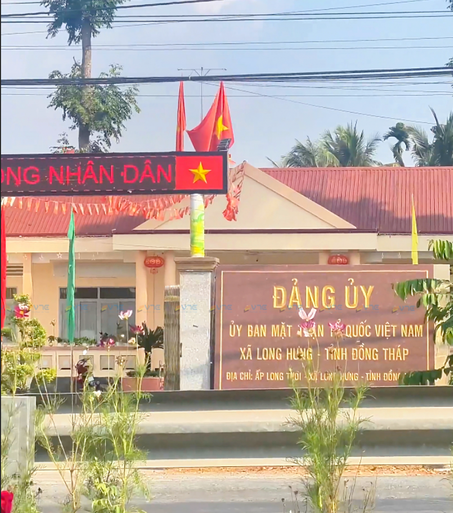 Nghiệm thu Tại Xã Long Hưng-Đồng Tháp Mới