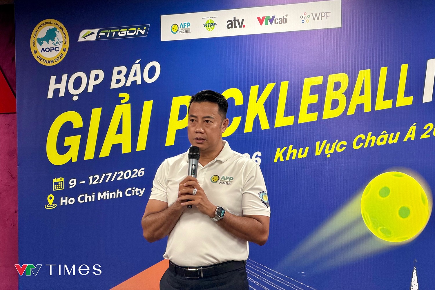 Giải Pickleball Châu Á 2026 tranh Cúp Fitgon (AOPC 2026): Tổng giải thưởng 1,5 tỷ VNĐ