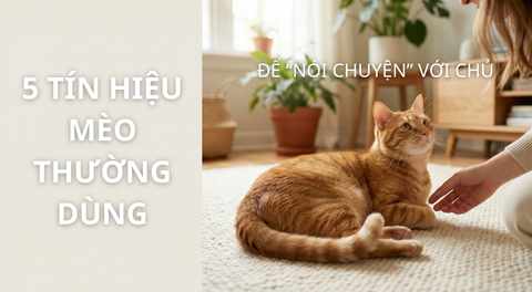 5 TÍN HIỆU MÈO DÙNG ĐỂ 