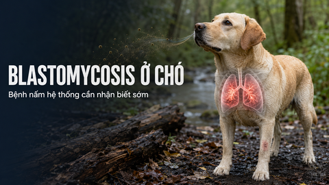 Bệnh nấm hệ thống ở chó – Blastomycosis