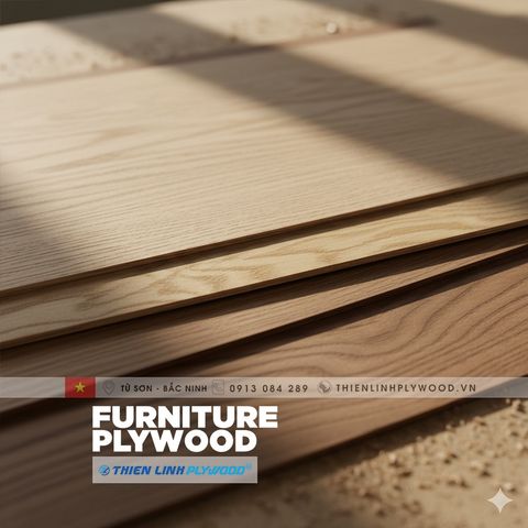 Ván ép veneer tự nhiên cao cấp cho Sản xuất nội thất hiện đại