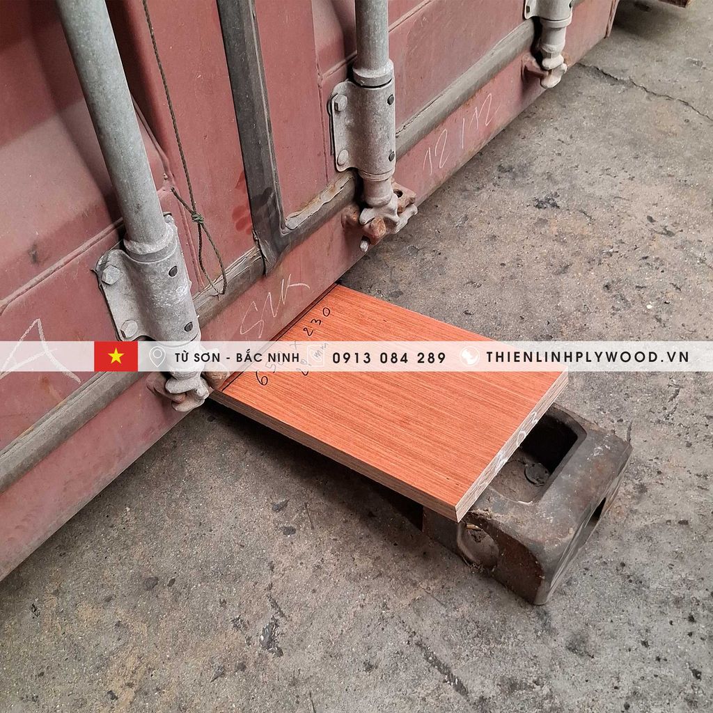Ván sàn Container 28mm chịu tải cao | Gỗ dán Thiện Linh Bắc Ninh
