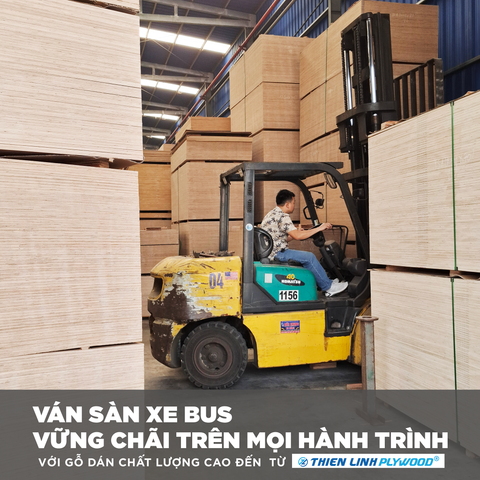 Ván sàn xe bus – Giải pháp chống rung chịu tải cho ngành sản xuất ô tô khách