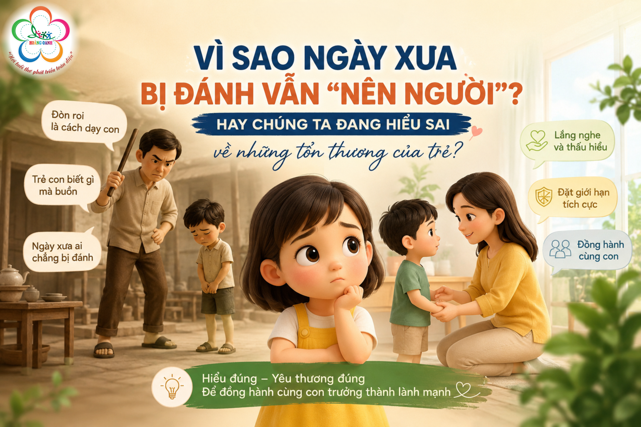 VÌ SAO NGÀY XƯA BỊ ĐÁNH VẪN “NÊN NGƯỜI”?