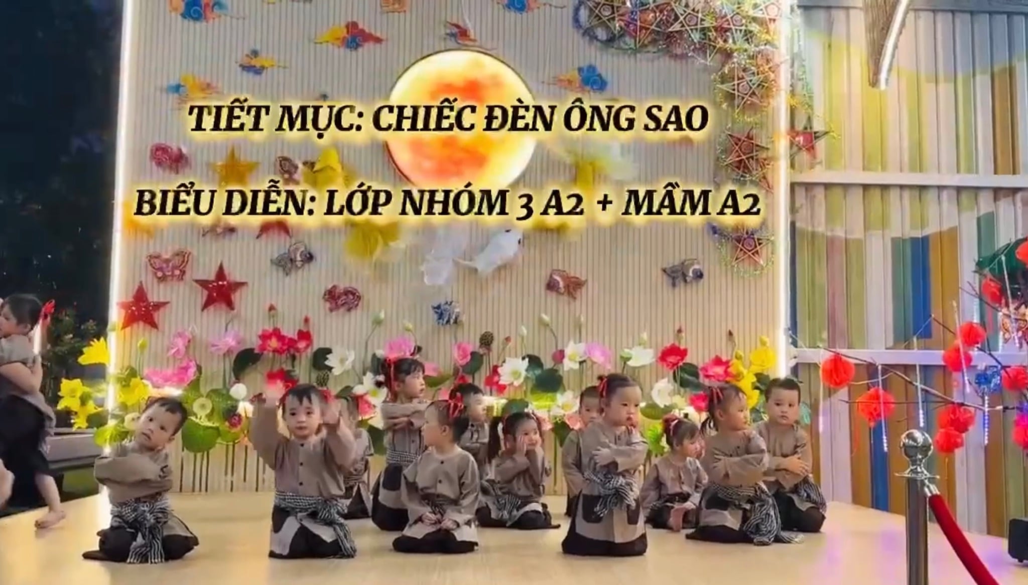 [TRUNG THU 2025] CHIẾC ĐÈN ÔNG SAO - NHÓM 3A2 + MẦM A2