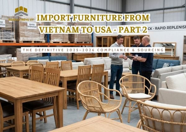 Import Furniture From Vietnam To USA - The Definitive 2025–2026 Compliance & Sourcing - Part 2