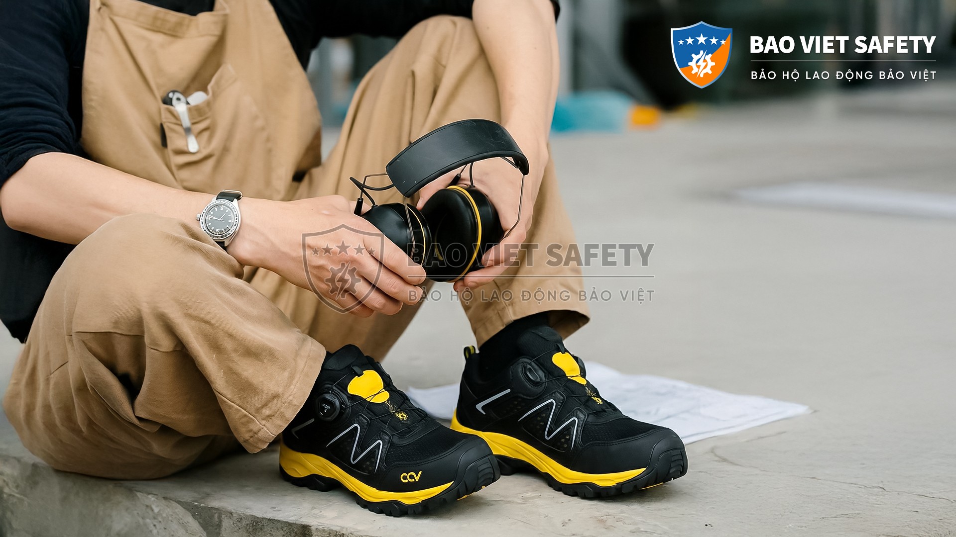 Thương Hiệu Giày Bảo Hộ COV Hàn Quốc – Chất Lượng Cao Cấp Được Tin Dùng