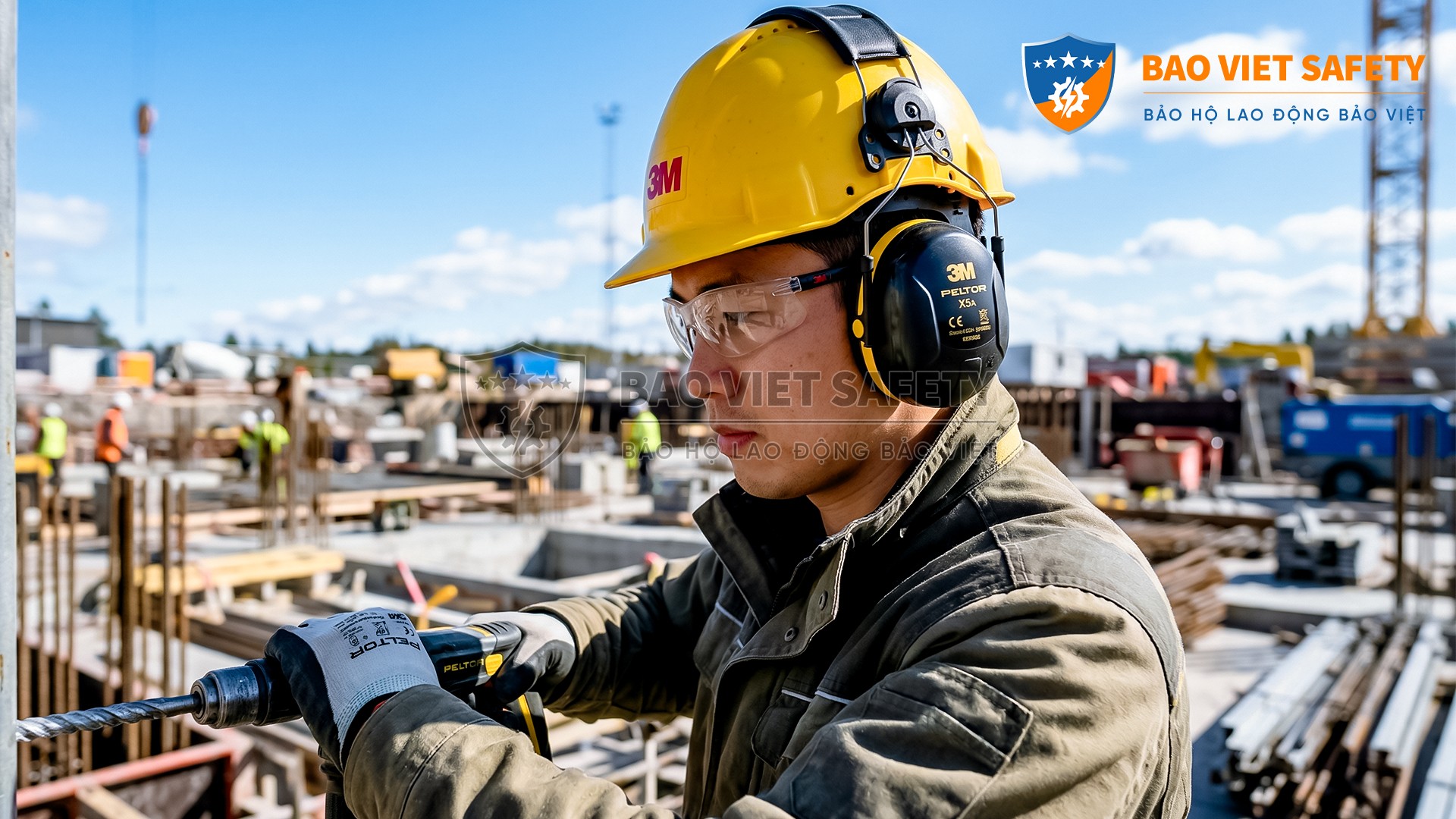 Tai Nghe Bảo Hộ 3M Peltor X5A – Giải Pháp Chống Ồn Cao Cấp Cho Môi Trường Tiếng Ồn Mạnh