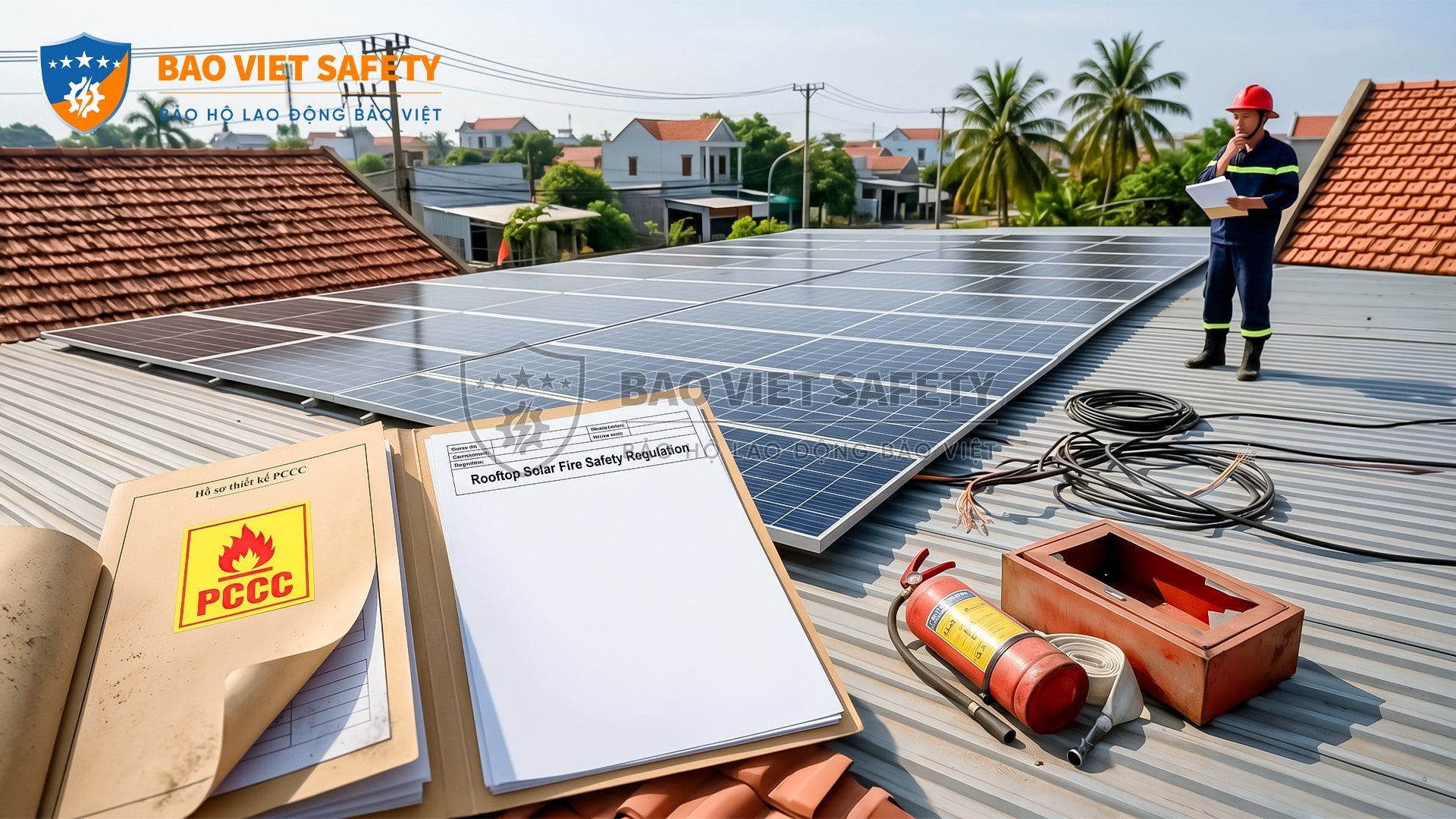 Khoảng Trống Pháp Luật Trong Quản Lý Phòng Cháy Chữa Cháy Đối Với Hệ Thống Điện Mặt Trời Mái Nhà Tại Việt Nam