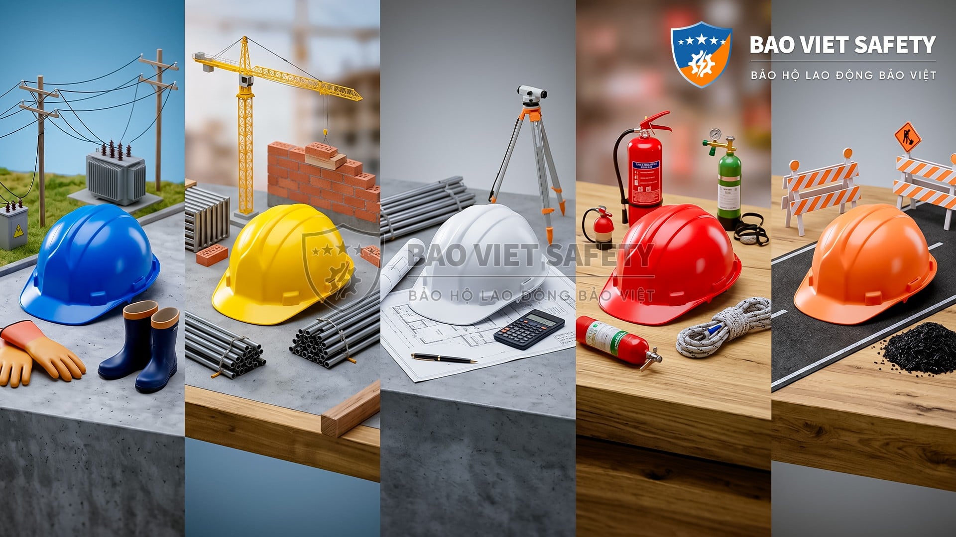 Phân Loại Mũ Bảo Hộ Lao Động Và Ứng Dụng Thực Tế