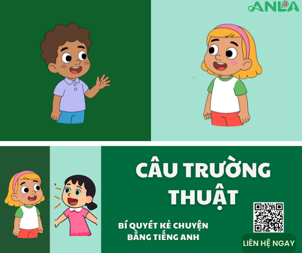 CÂU TƯỜNG THUẬT (REPORTED SPEECH) - CÁCH KỂ LẠI CÂU CHUYỆN BẰNG TIẾNG ANH TỰ NHIÊN