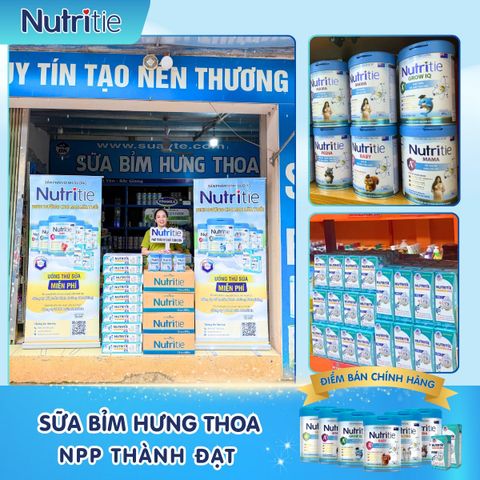 SỮA BỈM HƯNG THOA – ĐỊA CHỈ NUTRITIE CHÍNH HÃNG CHO MẸ YÊN TÂM Ở BẮC GIANG