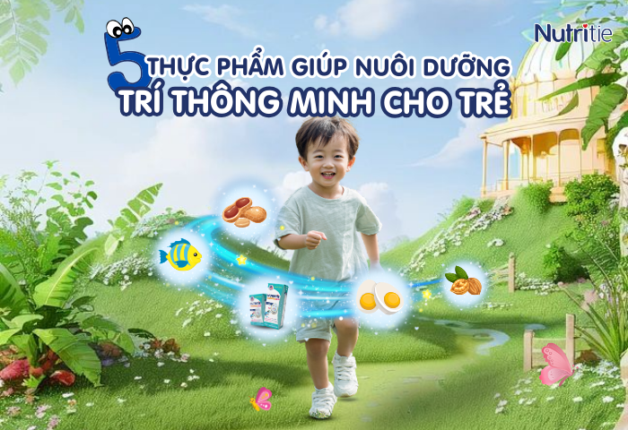 5 thực phẩm nuôi dưỡng trí thông minh cho trẻ