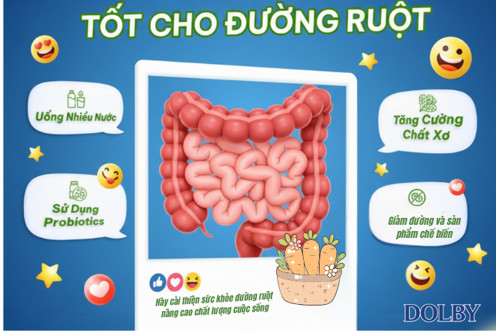 4 thay đổi nhỏ – Đường ruột khỏe mạnh hơn mỗi ngày