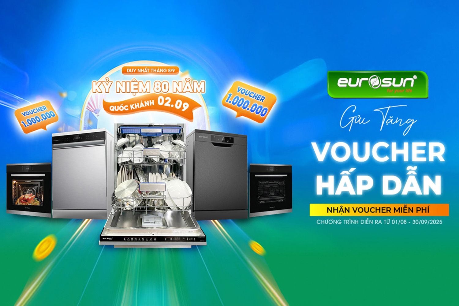Mua Eurosun – Nhận Ngay Voucher Cực Chất Từ KingWorld