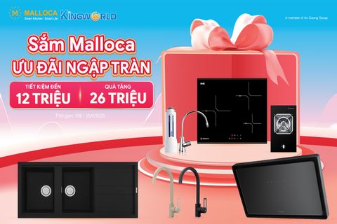 Sắm Malloca - Ưu Đãi Ngập Tràn Cùng KingWorld