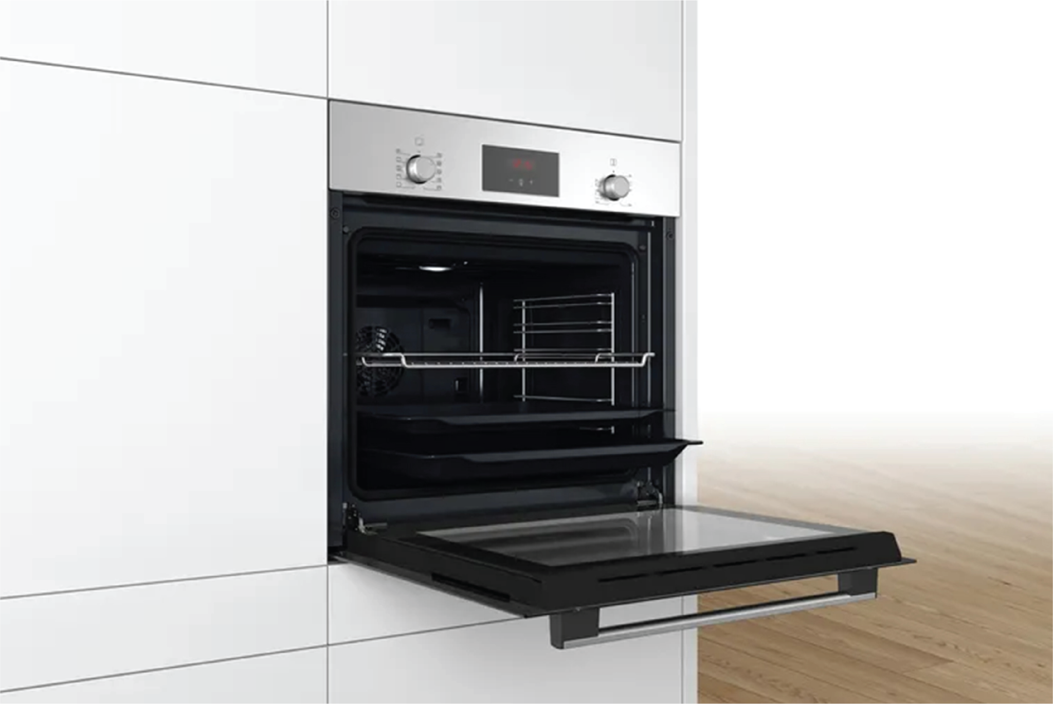 Lò nướng âm tủ Bosch HBF512BS1T&nbsp;mang lại tính đồng bộ cao cho không gian bếp hiện đại