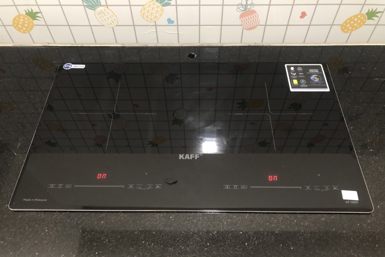 Bếp trang bị mâm từ và đầu đốt E.G.O (Germany)