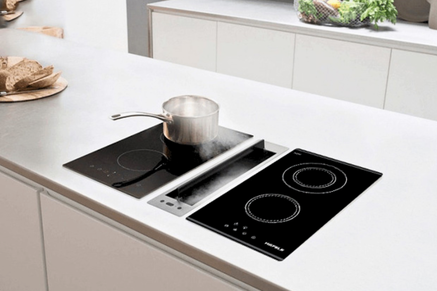 Bếp hồng ngoại Hafele HC-R302A được thiết kế theo phong cách domino dọc hiện đại