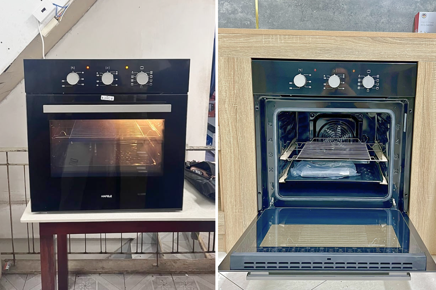 Lò nướng Hafele HC-O621KB có tổng công suất mạnh mẽ 3.2 kW