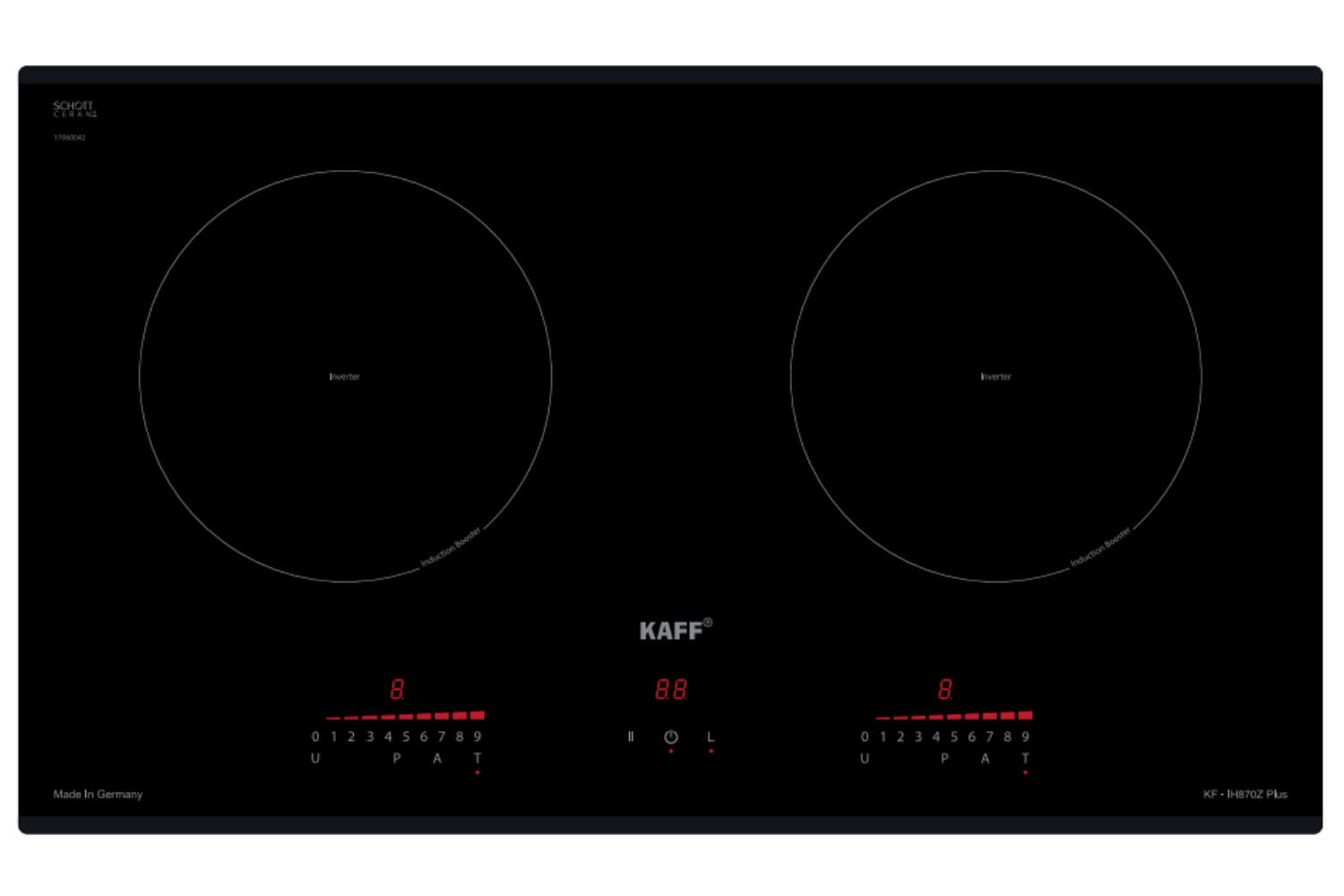 Bếp từ KAFF KF-IH870Z Plus được trang bị nhiều tiện ích hiện đại