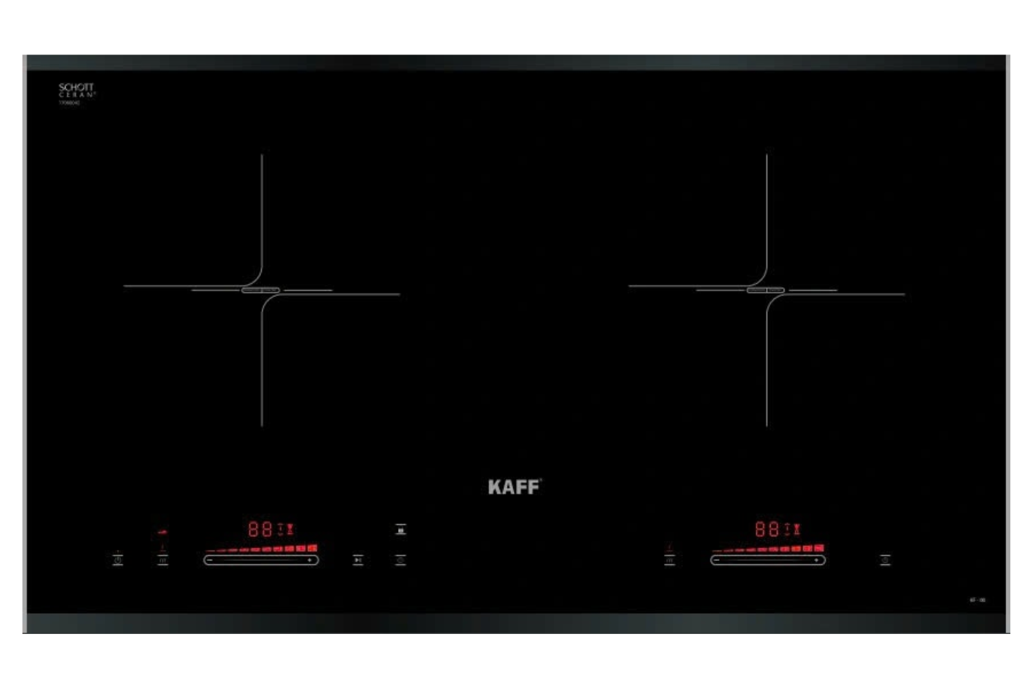 Bếp từ KAFF KF-8818 Smart New được trang bị hàng loạt tiện ích cao cấp