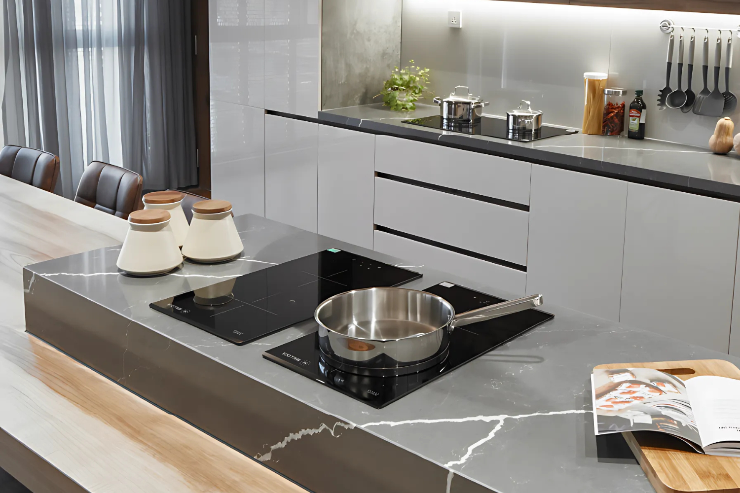 Bếp từ đơn Malloca nổi bật với thiết kế và công nghệ mang phong cách Châu Âu