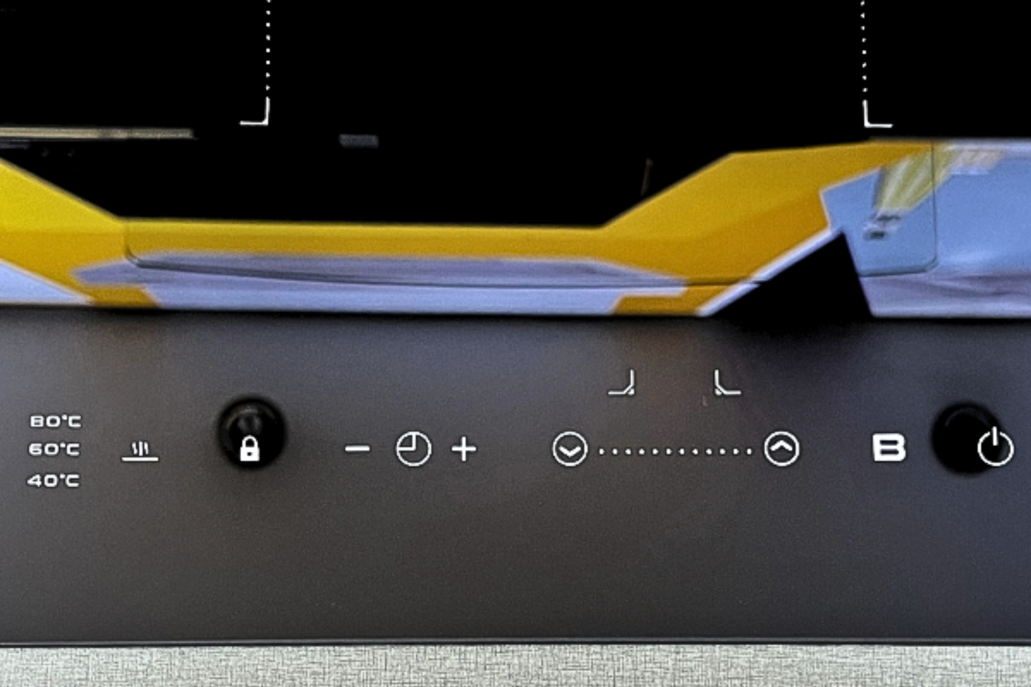 Bếp từ Hafele Nagold NC-I712AB sử dụng bảng điều khiển cảm ứng