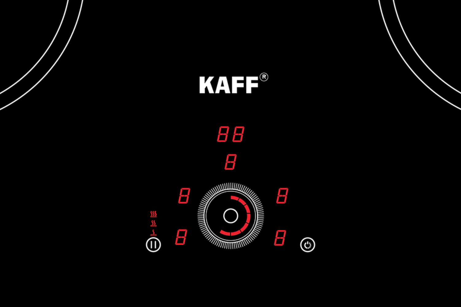 KAFF KF-ROTE55 có điều khiển cảm ứng trượt dạng vòng tròn