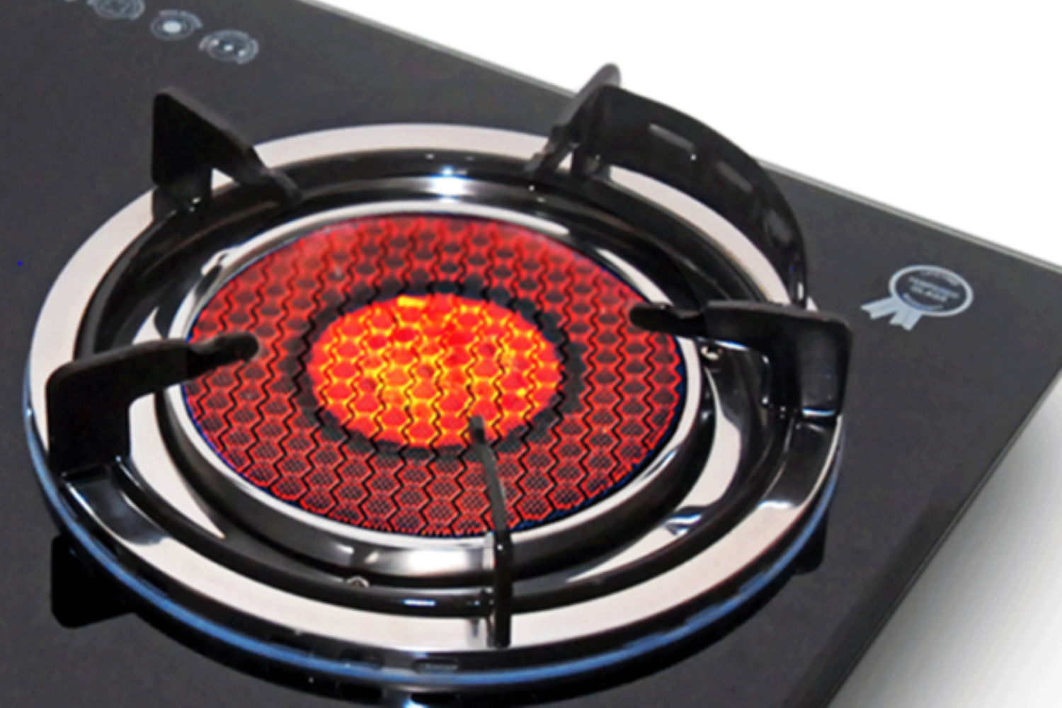 Bếp gas hồng ngoại Kaff KF-208 gồm 2 lò nấu dạng 