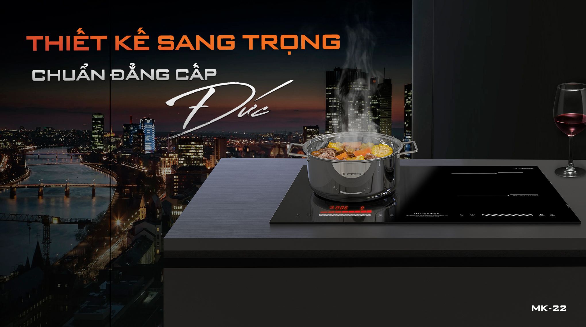 Thiết kế hiện đại chuẩn Đức, nâng tầm không gian sống