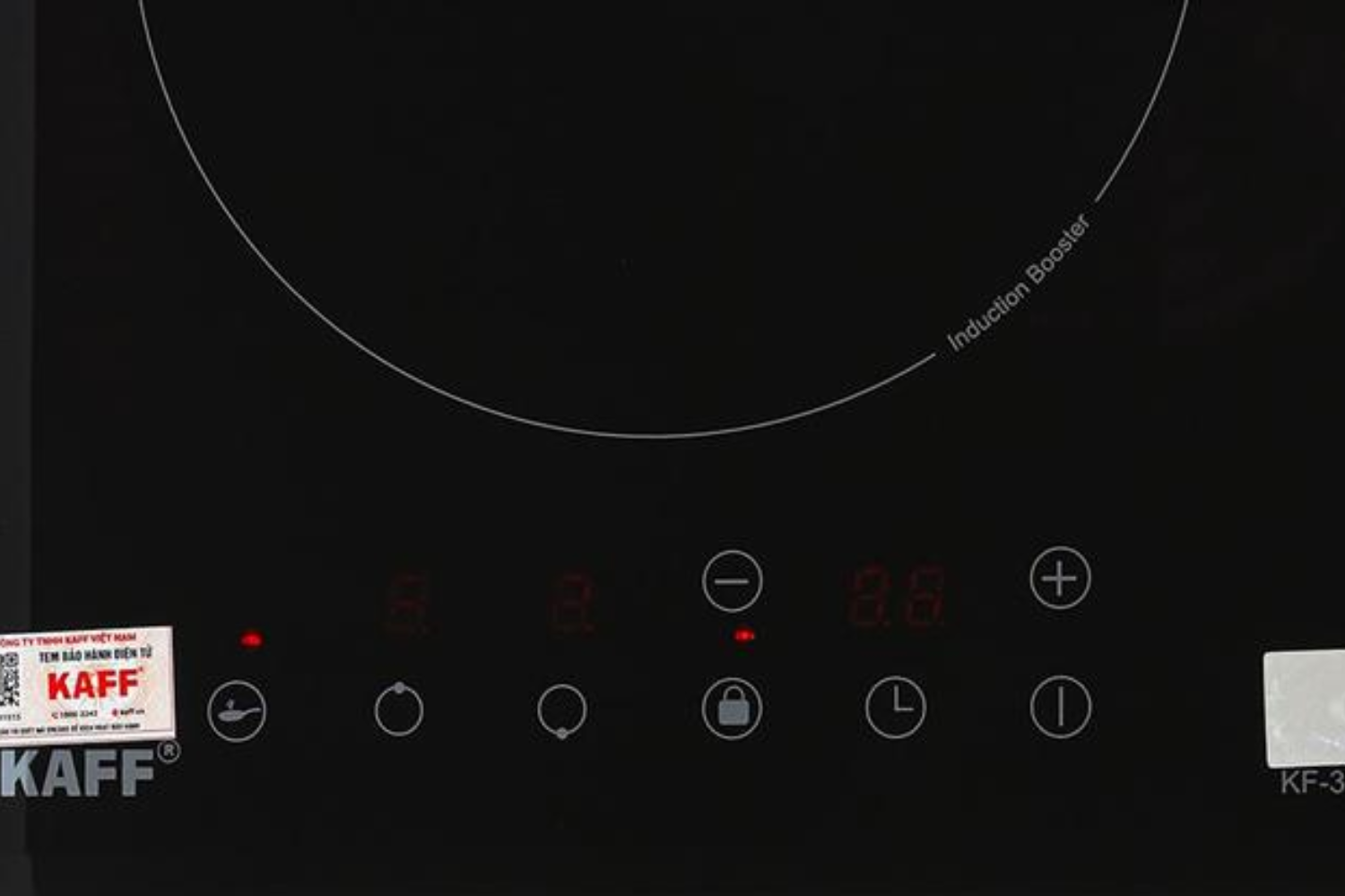 Bếp từ KAFF KF-330DI được trang bị bảng điều khiển cảm ứng